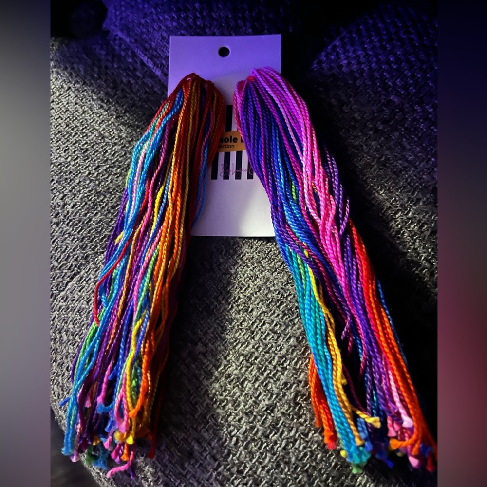 Multicolor earrings
